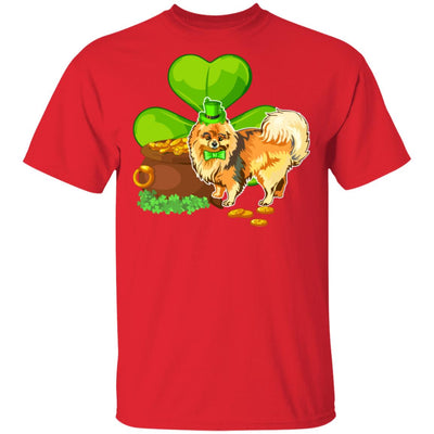 Pomeranian St Patrick's Day Irish Dog Lover Funny Gifts T-Shirt & Hoodie | Teecentury.com