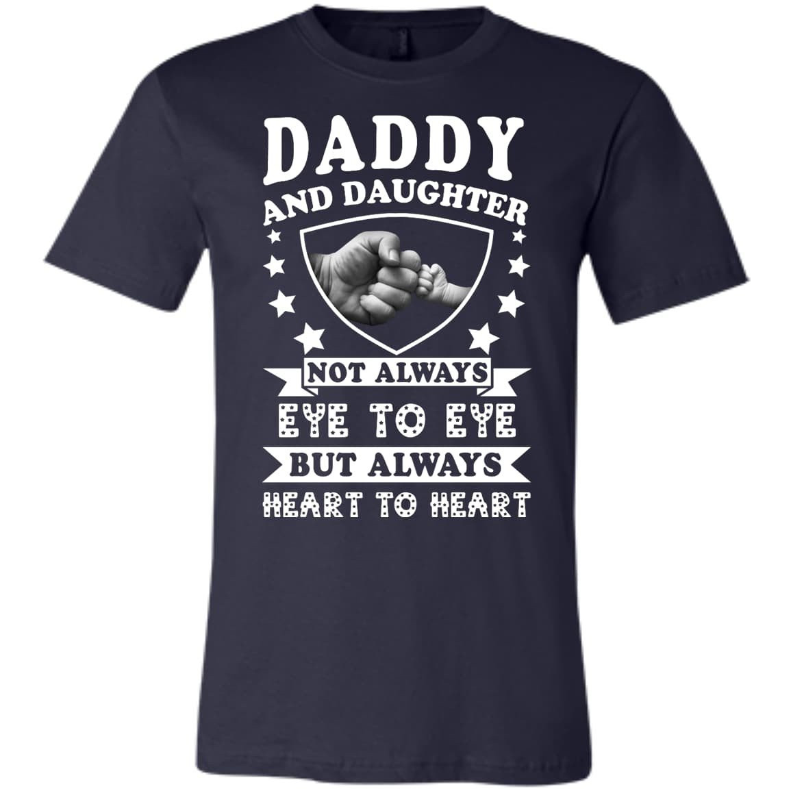 Daddy And Daughter Not Always Eye To Eye T-Shirt & Hoodie | Teecentury.com
