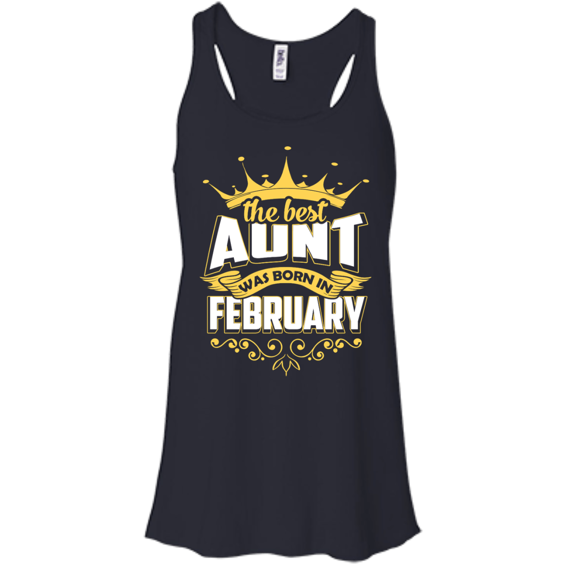 The Best Aunt Was Born In February T-Shirt & Hoodie | Teecentury.com