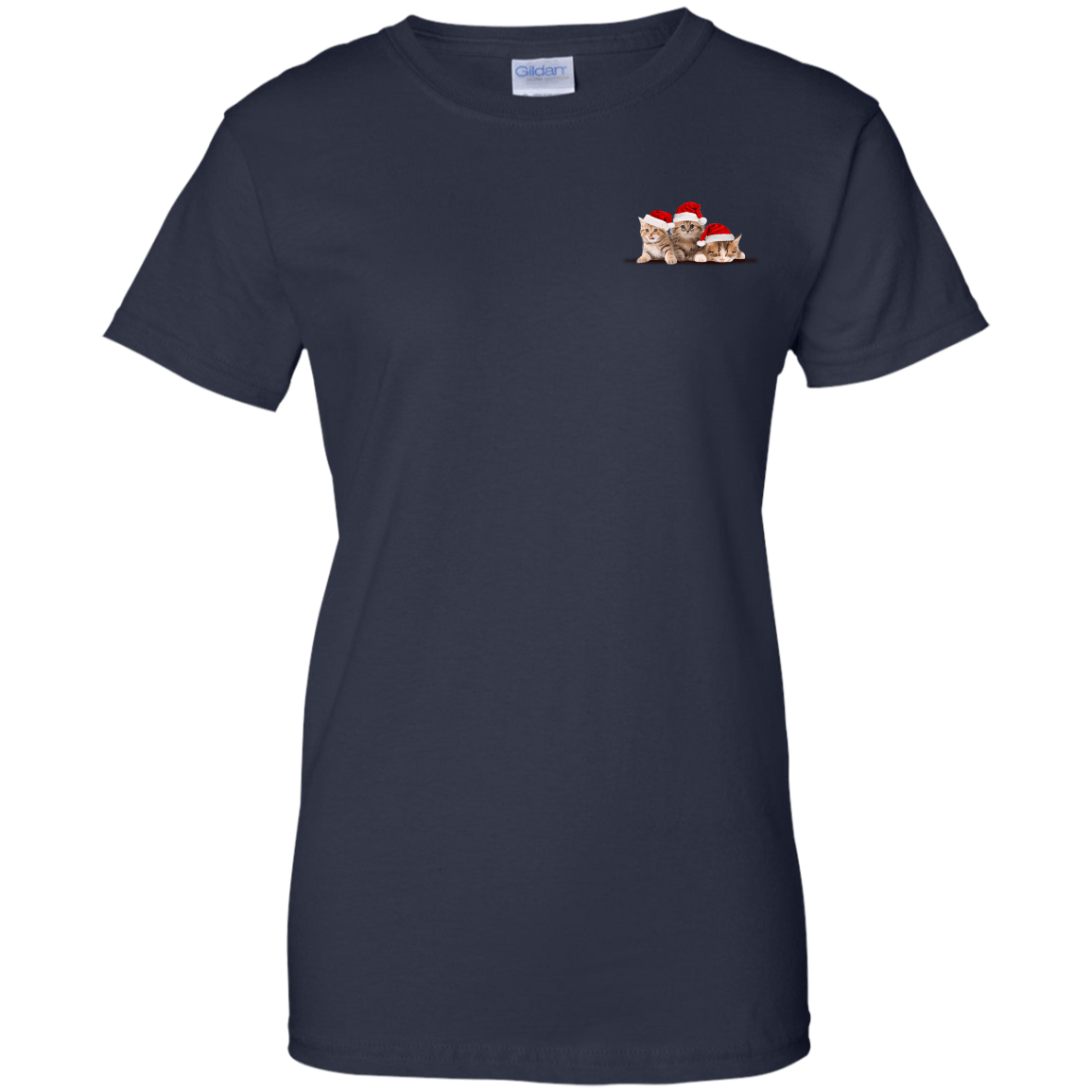 Kitten In A Pocket Cute Cat Christmas T-Shirt & Hoodie | Teecentury.com