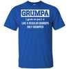 Grumpa Like Regular Grandpa Only Grumpier Funny Papa T-Shirt & Hoodie | Teecentury.com