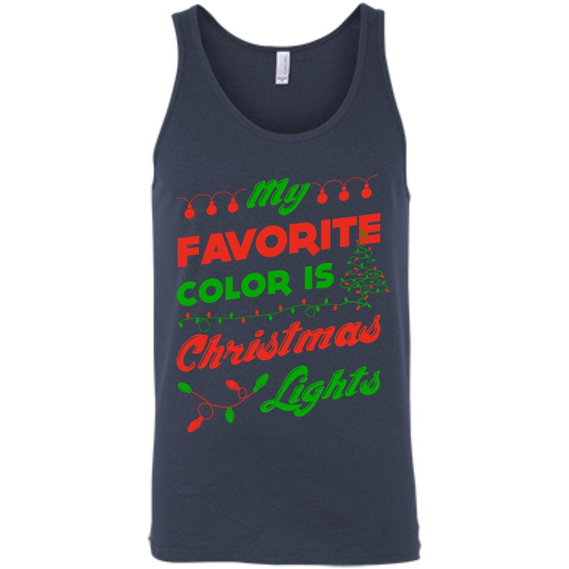 My favorite color is Christmas light T-Shirt & Hoodie | Teecentury.com