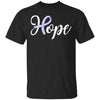 Stomach Cancer Awareness Periwinkle Ribbon Hope T-Shirt & Hoodie | Teecentury.com
