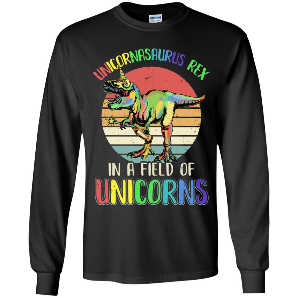 Be A Unicornasaurus Rex In A Field Of Unicorns Youth Youth Shirt | Teecentury.com