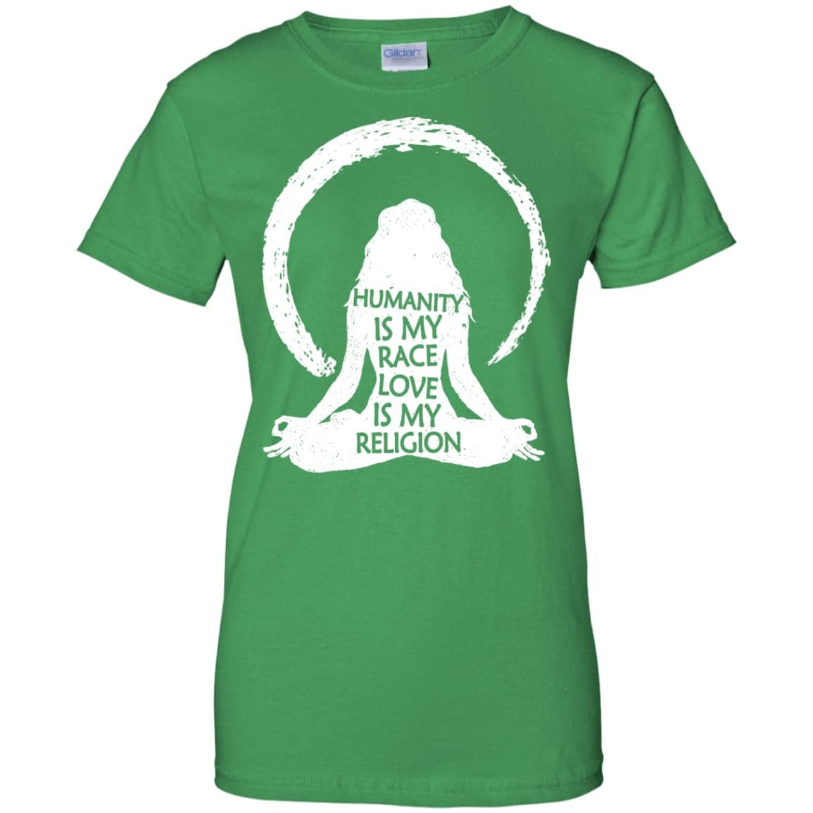 Humanity Is My Race Love Is My Religion T-Shirt & Hoodie | Teecentury.com