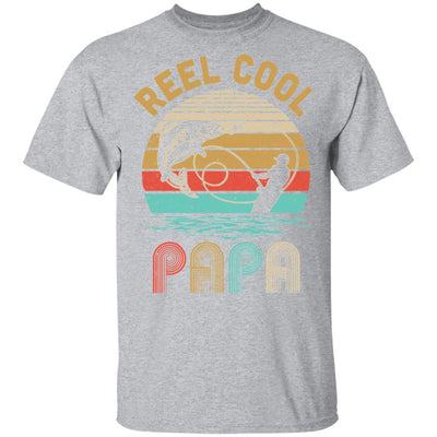 Vintage Reel Cool Papa Fish Fishing Father's Day Gift T-Shirt & Hoodie | Teecentury.com