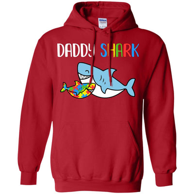 Daddy Shark Support Autism Awareness For Child T-Shirt & Hoodie | Teecentury.com