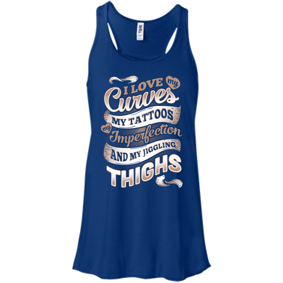 I Love My Curves My Tattoos My Imperfections T-Shirt & Hoodie | Teecentury.com