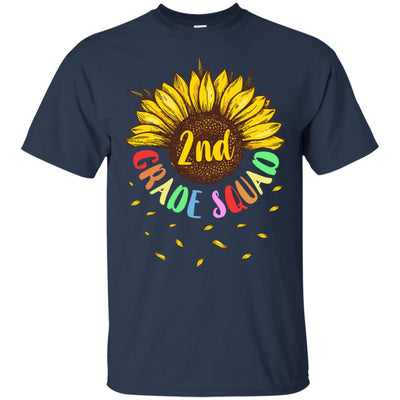 Sunflower 2nd Grade Squad First Grade Teacher T-Shirt & Hoodie | Teecentury.com