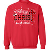 Merry Christmas Buffalo Plaid Cross Xmas Gift T-Shirt & Sweatshirt | Teecentury.com
