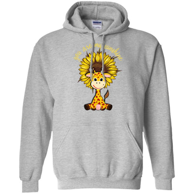 You Are My Little Sunshine Sunflower Giraffe T-Shirt & Hoodie | Teecentury.com