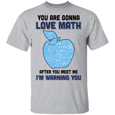 You Are Gonna Love Math Teacher Gifts T-Shirt & Hoodie | Teecentury.com