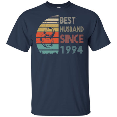 28th Wedding Anniversary Gifts Best Husband Since 1994 T-Shirt & Hoodie | Teecentury.com