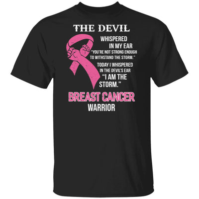 I Am The Storm Support Breast Cancer Awareness T-Shirt & Hoodie | Teecentury.com