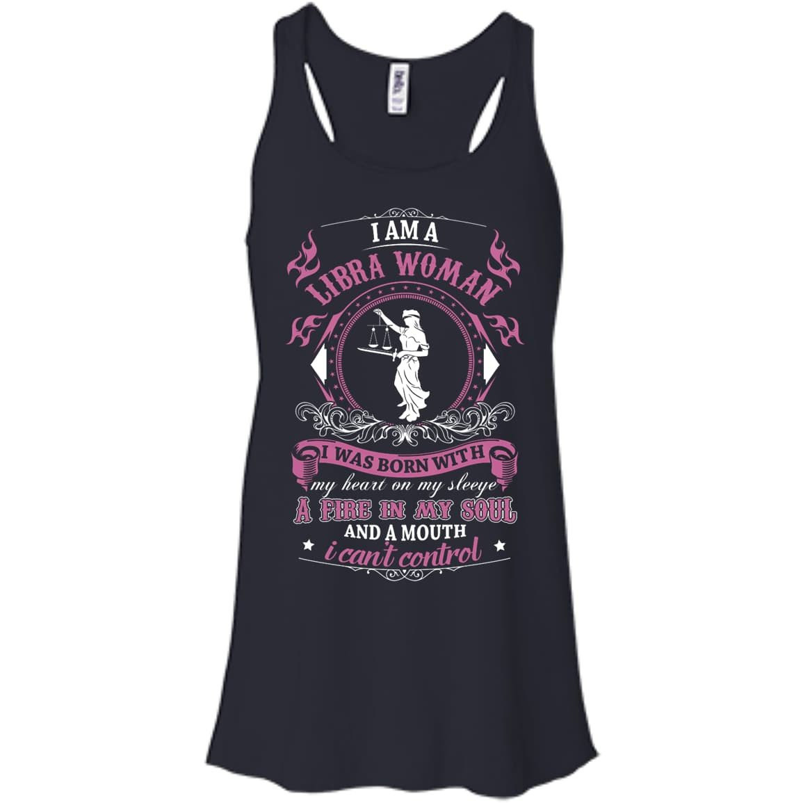 I Am A Libra Woman I Was Born With T-Shirt & Hoodie | Teecentury.com