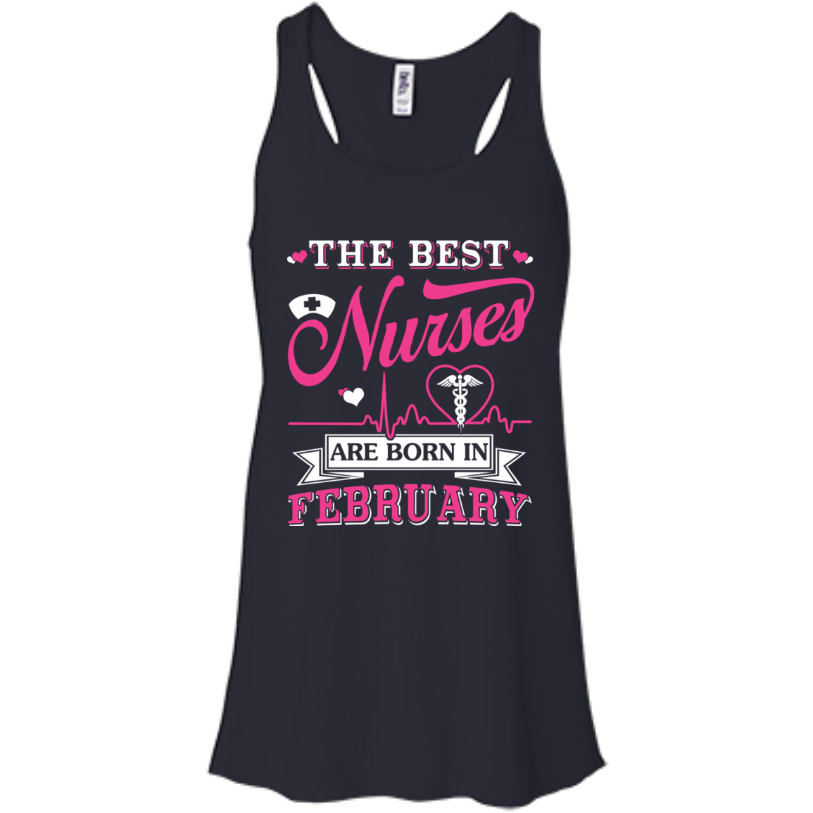 The Best Nurses Are Born In February T-Shirt & Hoodie | Teecentury.com
