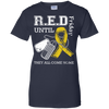 Red Friday Until They All Come Home T-Shirt & Hoodie | Teecentury.com