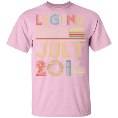 Legend Since July 2014 Vintage 8th Birthday Gifts Youth Youth Shirt | Teecentury.com