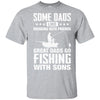 Great Dad Go Fishing With Sons Father Day Gift T-Shirt & Hoodie | Teecentury.com