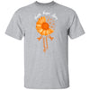 Faith Hope Love Orange Ribbon Leukemia Awareness T-Shirt & Hoodie | Teecentury.com