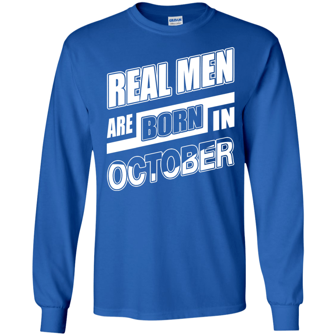Real Men Are Born In October T-Shirt & Hoodie | Teecentury.com