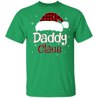 Santa Daddy Claus Red Plaid Family Pajamas Christmas Gift T-Shirt & Sweatshirt | Teecentury.com