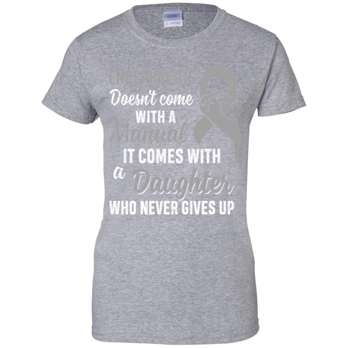 Encephalitis Awareness Daughter Warrior Gifts T-Shirt & Hoodie | Teecentury.com