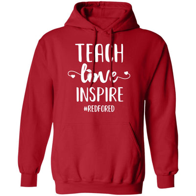 Teach Love Inspire Red For Ed T-Shirt & Hoodie | Teecentury.com