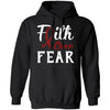 Multiple Myeloma Awareness Burgundy Faith Over Fear T-Shirt & Hoodie | Teecentury.com