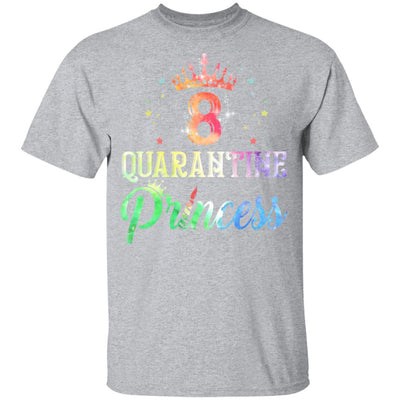 8 Quarantine Princess Happy Birthday Youth Youth Shirt | Teecentury.com