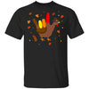 American Sign Language I Love You Thanksgiving Turkey T-Shirt & Sweatshirt | Teecentury.com