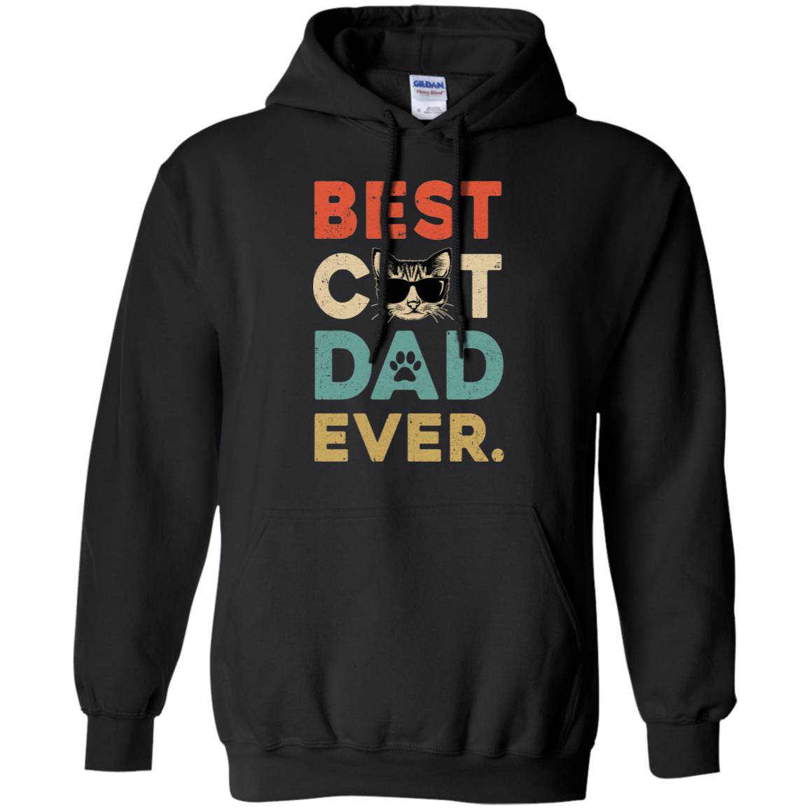 Vintage Best Cat Dad Ever Cat Daddy Gift T-Shirt & Hoodie | Teecentury.com