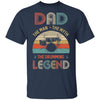 Dad The Man The Myth The Drumming Legend T-Shirt & Hoodie | Teecentury.com