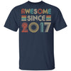 Awesome Since 2017 5th Birthday Gifts Youth Youth Shirt | Teecentury.com