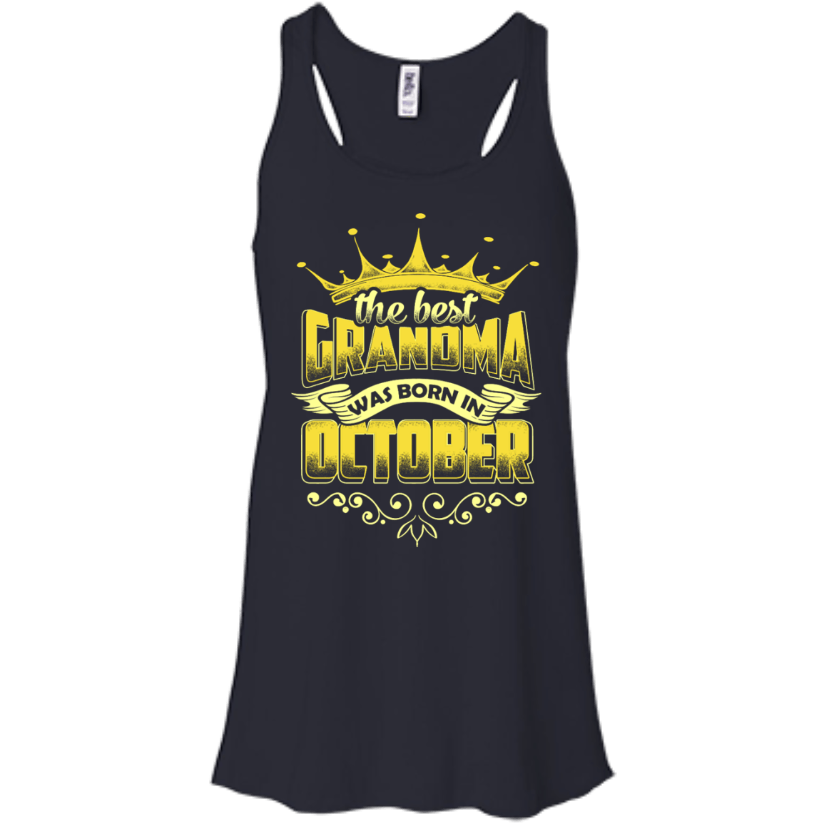 The Best Grandma Was Born In October T-Shirt & Hoodie | Teecentury.com