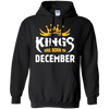 Kings Are Born In December T-Shirt & Hoodie | Teecentury.com