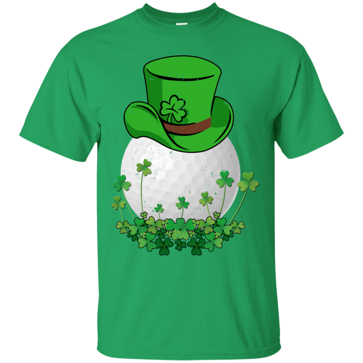 Shamrock Golf Leprechaun St Patricks Day T-Shirt & Hoodie | Teecentury.com