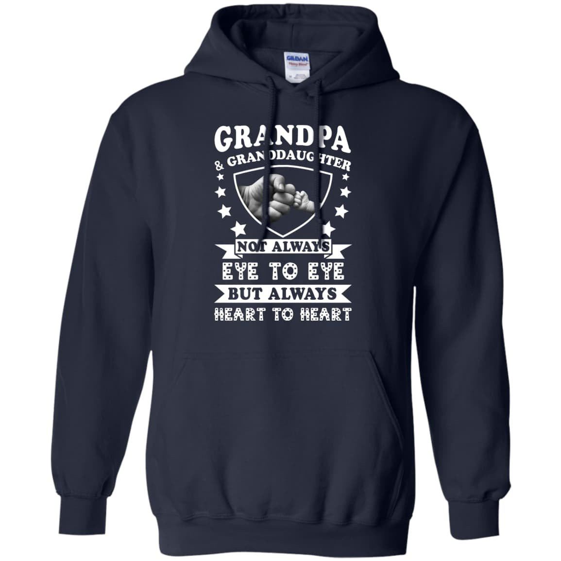 Grandpa And Granddaughter Not Always Eye To Eye T-Shirt & Hoodie | Teecentury.com