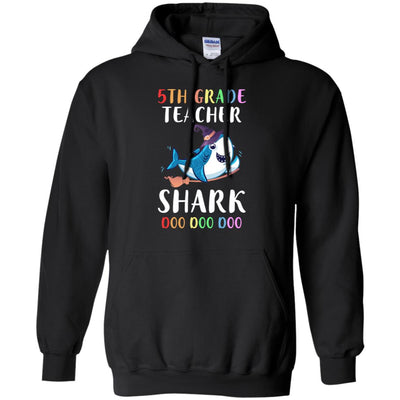 5th Grade Teacher Shark Doo Doo Doo Halloween T-Shirt & Hoodie | Teecentury.com