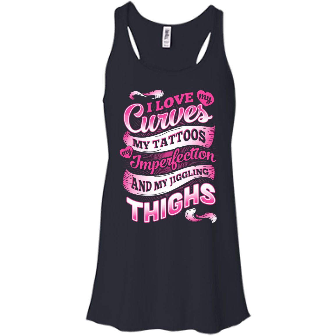 I Love My Curves My Tattoos My Imperfections T-Shirt & Hoodie | Teecentury.com
