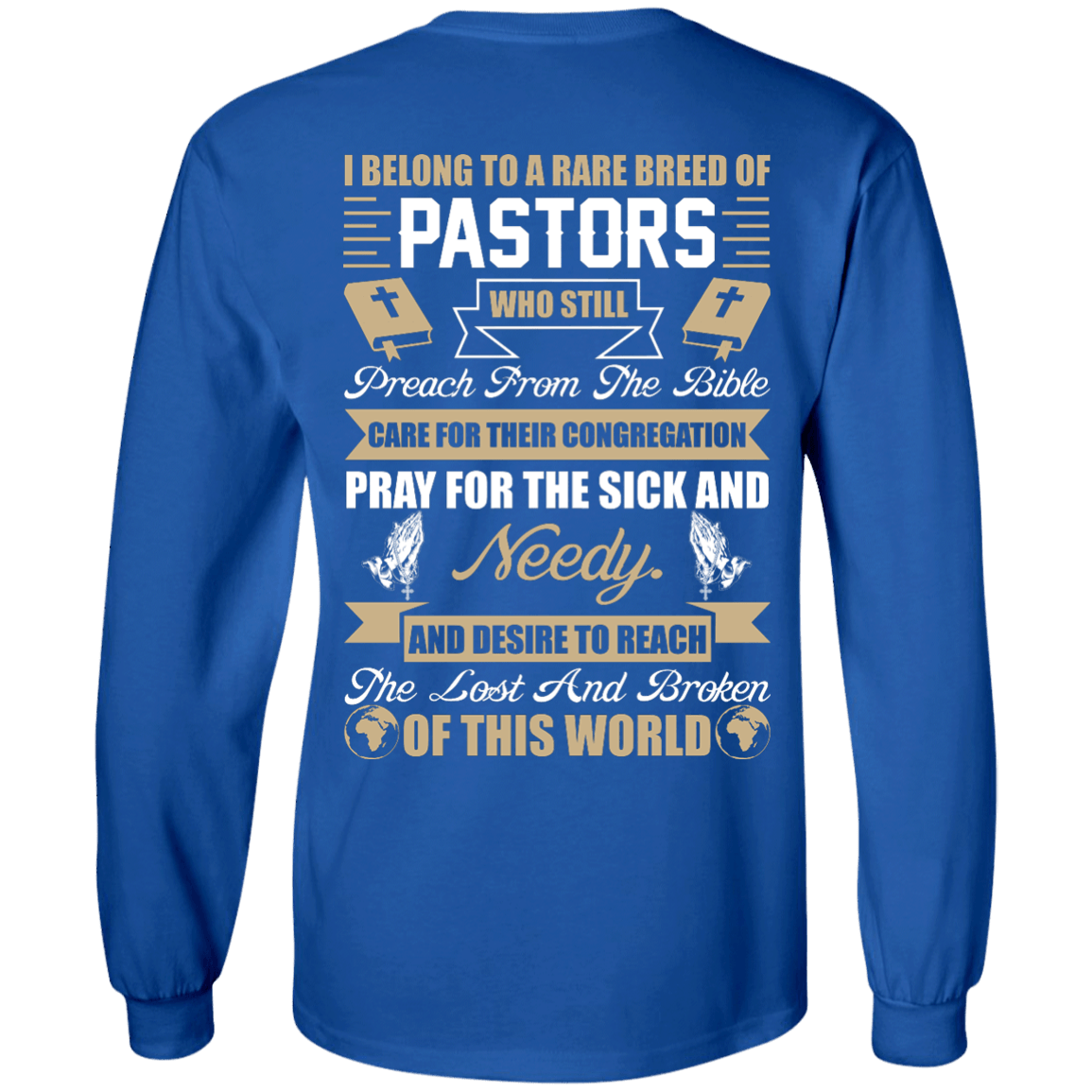 I Belong To A Rare Breed Of Pastors T-Shirt & Hoodie | Teecentury.com