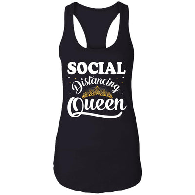 Social Distancing Queen Quarantine T-Shirt & Tank Top | Teecentury.com