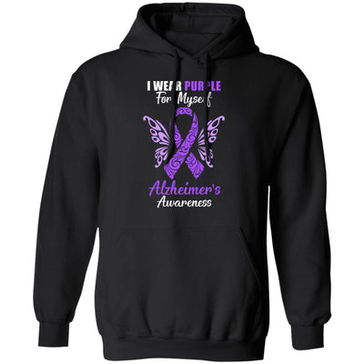 I Wear Purple For Myself Alzheimer's Awareness Gift T-Shirt & Hoodie | Teecentury.com