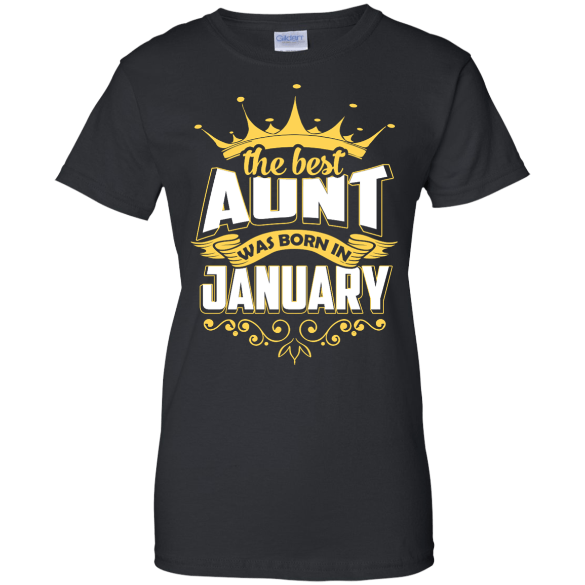 The Best Aunt Was Born In January T-Shirt & Hoodie | Teecentury.com