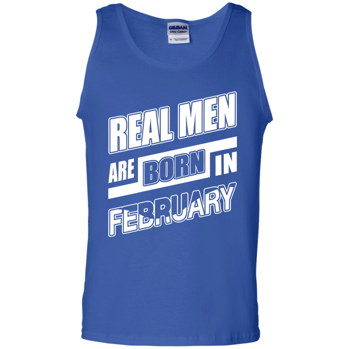 Real Men Are Born In February T-Shirt & Hoodie | Teecentury.com