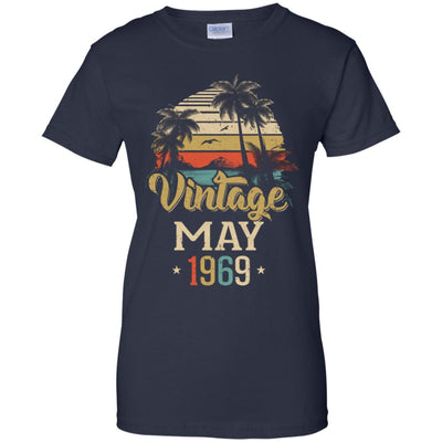 Retro Classic Vintage May 1969 53th Birthday Gift T-Shirt & Hoodie | Teecentury.com