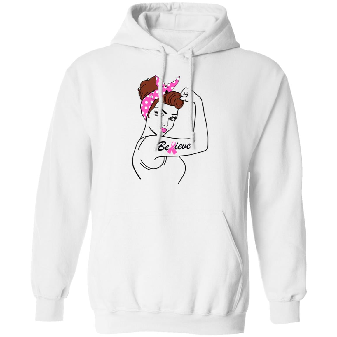 Support Breast Cancer Awareness Warrior Believe T-Shirt & Hoodie | Teecentury.com