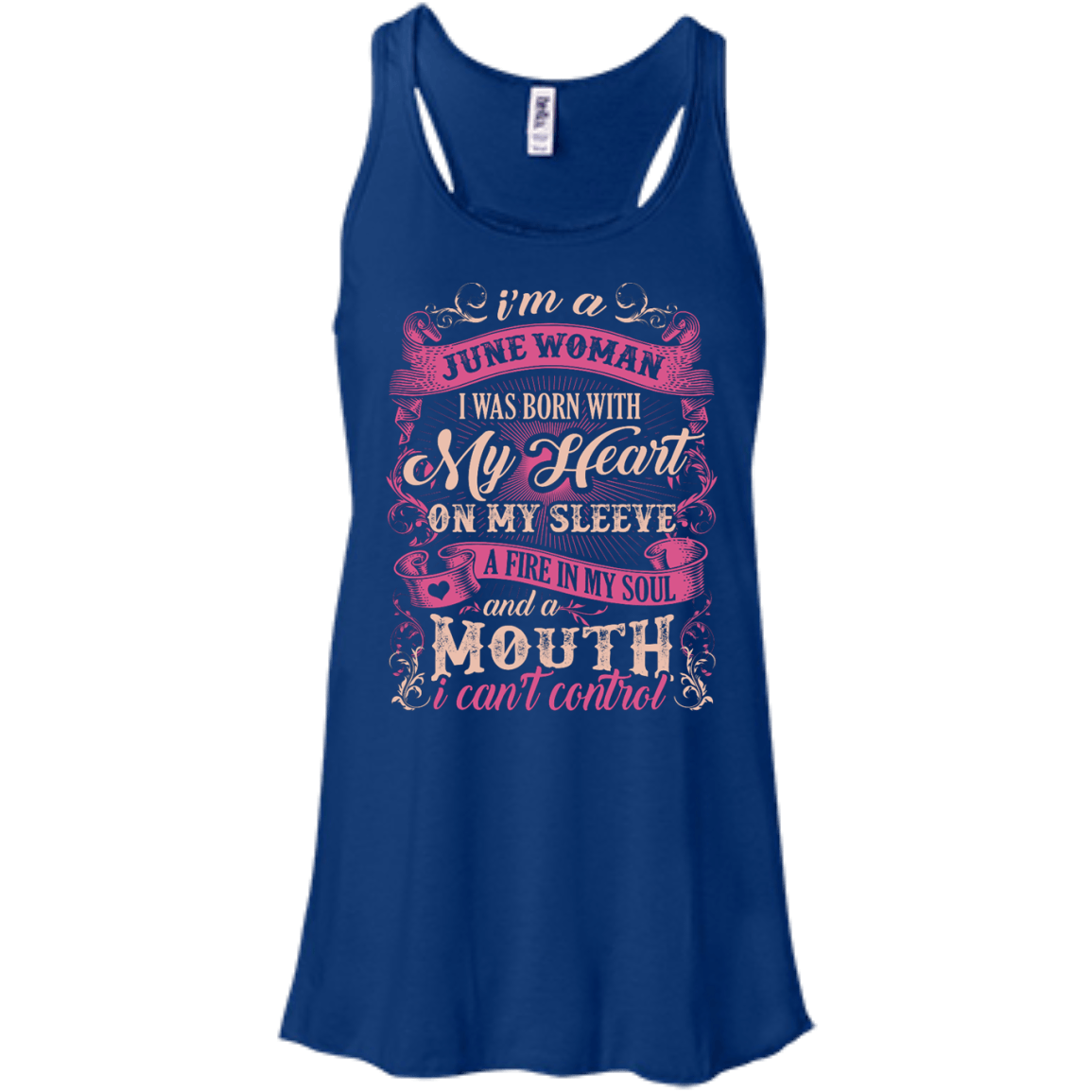 I Am A June Woman I Was Born With My Heart On My Sleeve T-Shirt & Hoodie | Teecentury.com