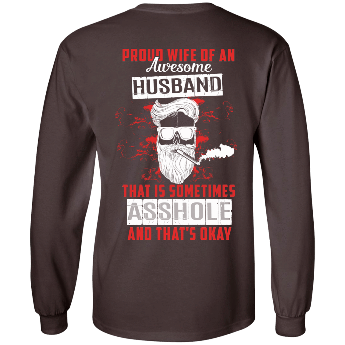 Proud Wife Of An Awesome Husband T-Shirt & Hoodie | Teecentury.com