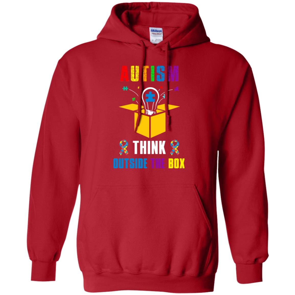 Autism Think Outside The Box Autism Awareness T-Shirt & Hoodie | Teecentury.com
